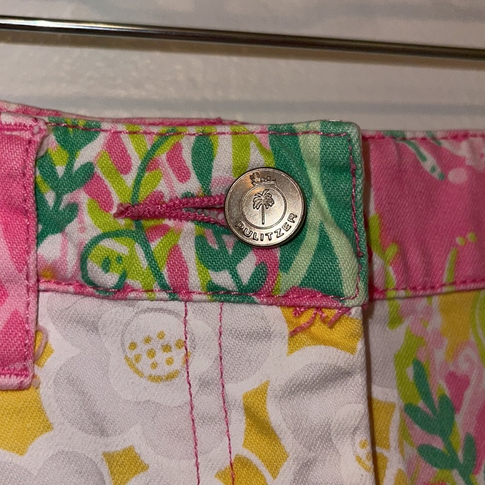 Lilly Pulitzer A-Line Patchwork Skirt - Size 2 - Picture 3 of 5